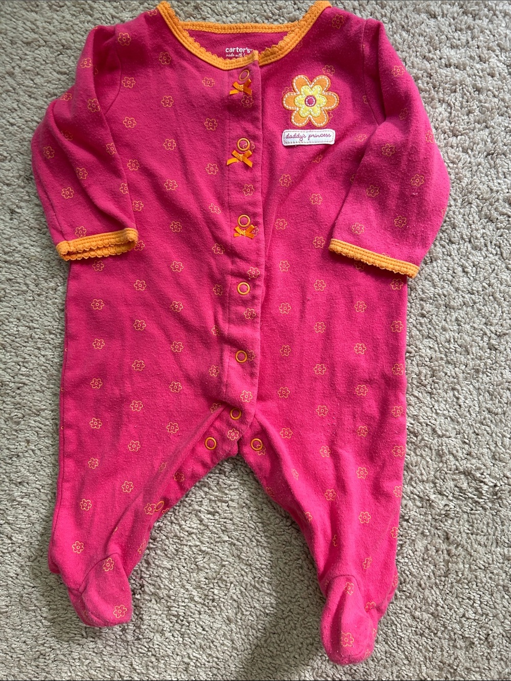Carter’s 3 Months Long Sleeve Onsie